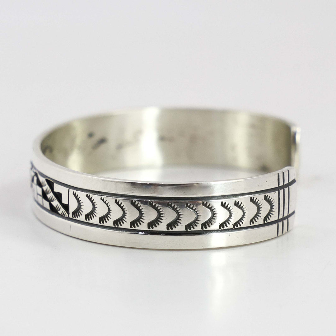 Silver Overlay Cuff