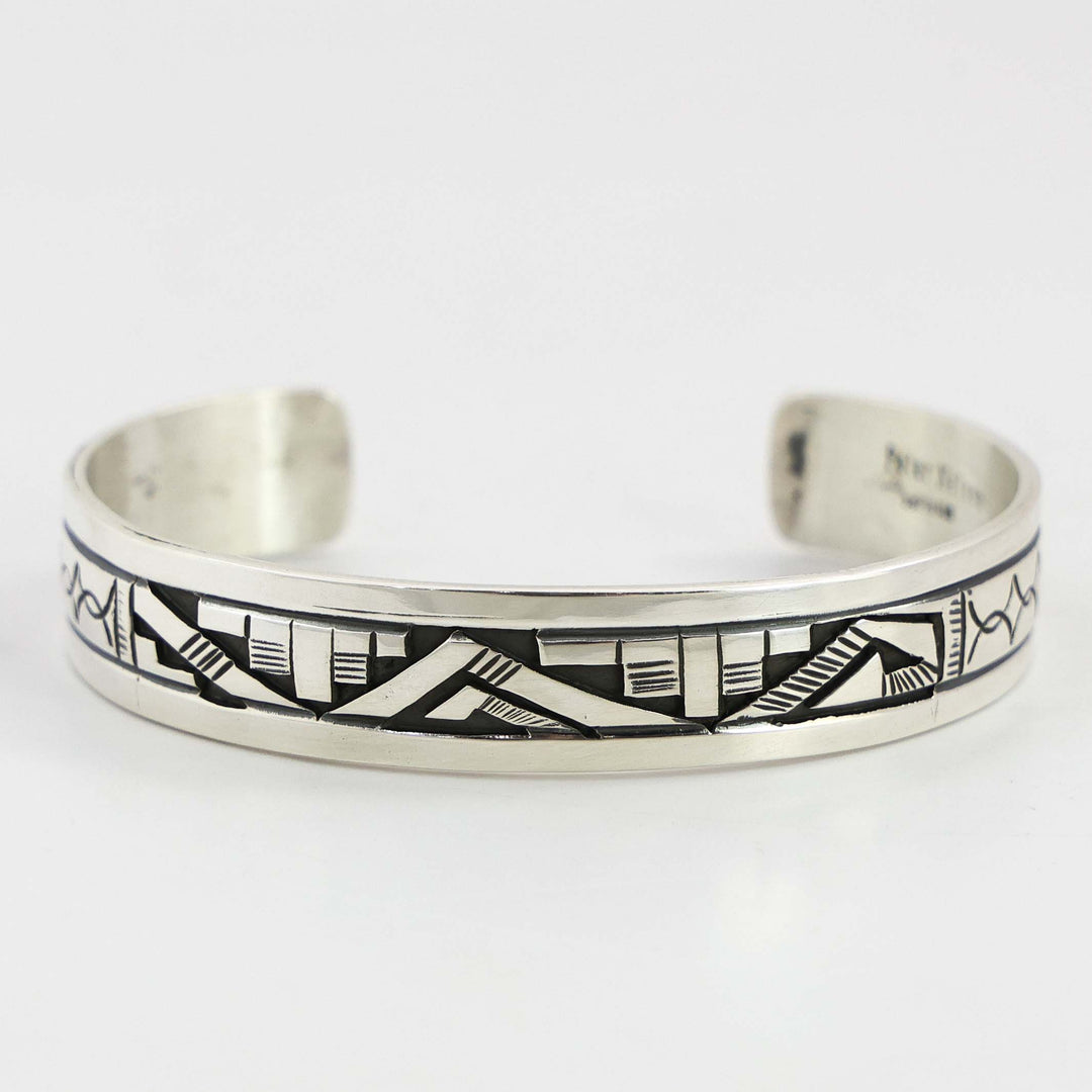 Silver Overlay Cuff