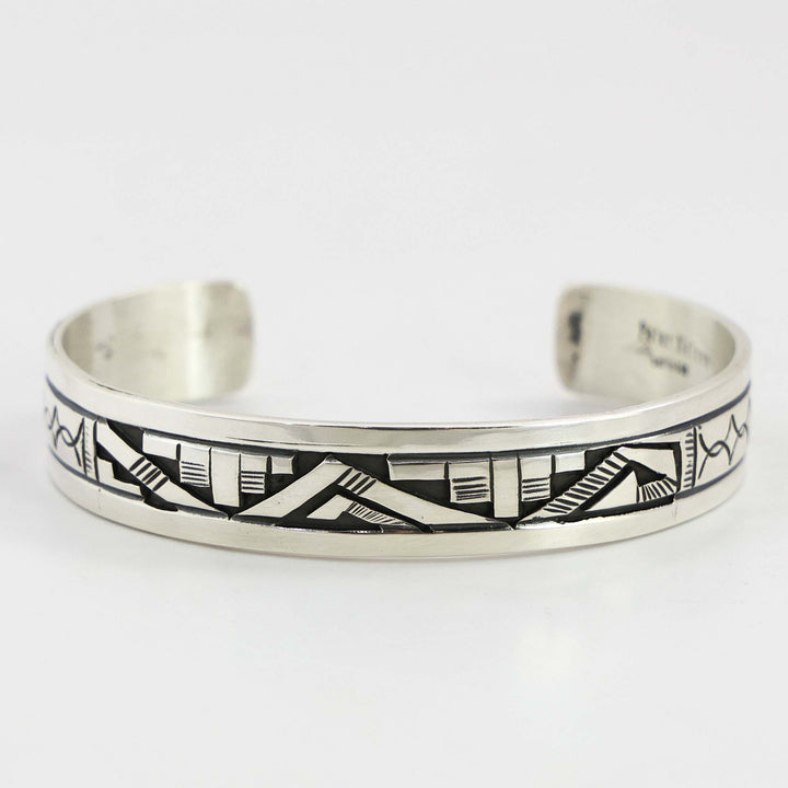 Silver Overlay Cuff