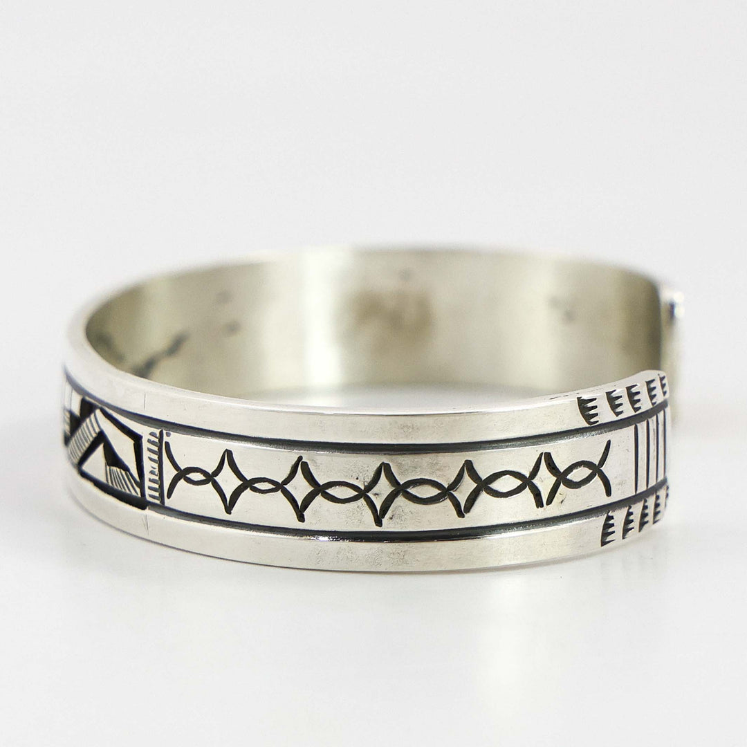 Silver Overlay Cuff