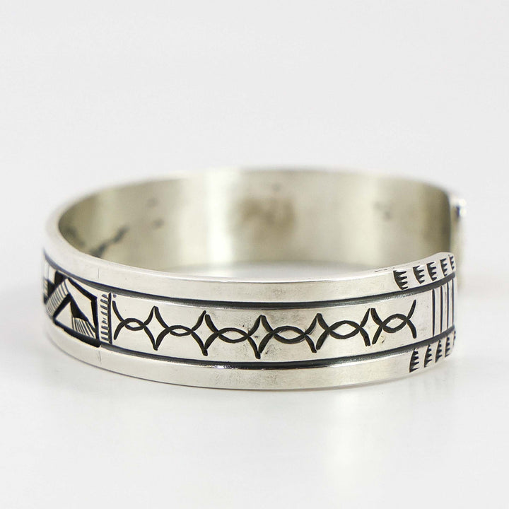 Silver Overlay Cuff