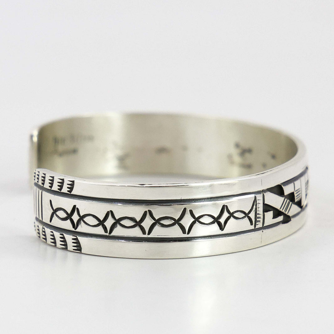 Silver Overlay Cuff