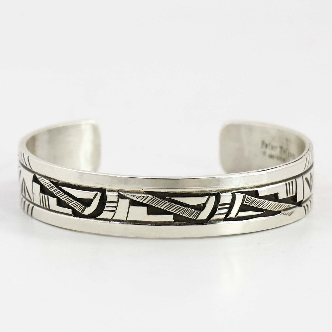 Silver Overlay Cuff
