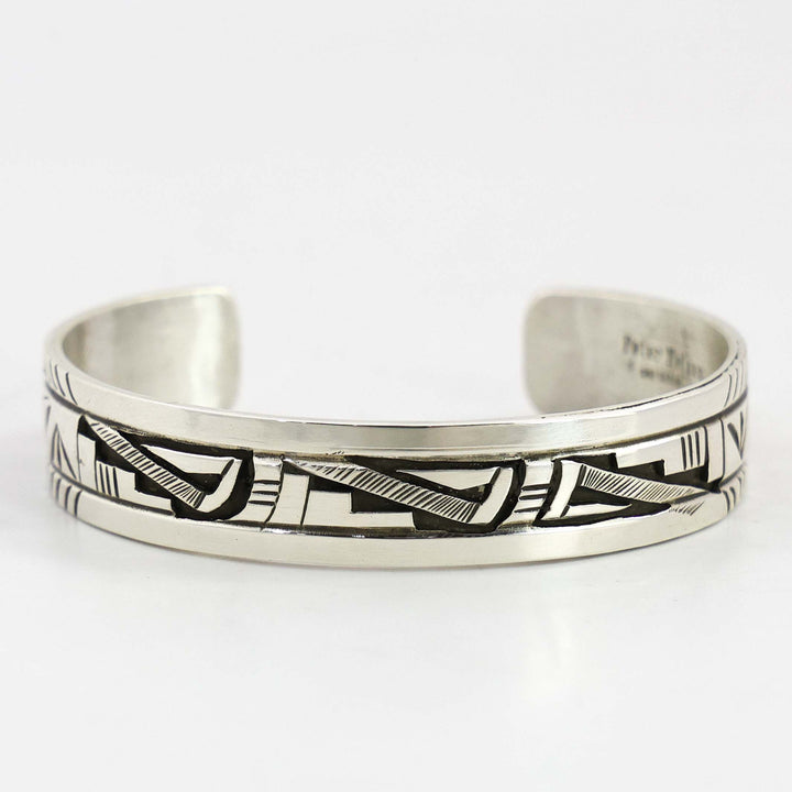 Silver Overlay Cuff