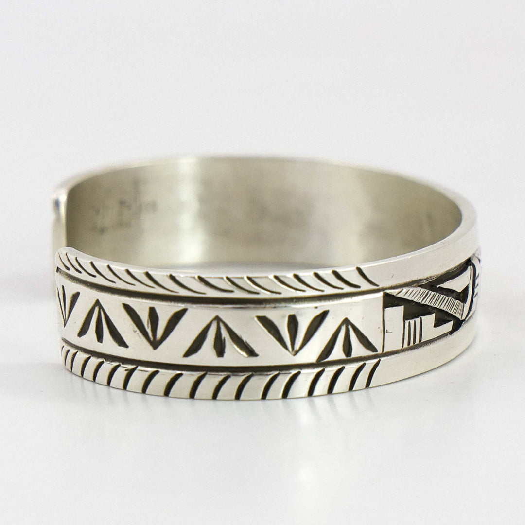 Silver Overlay Cuff