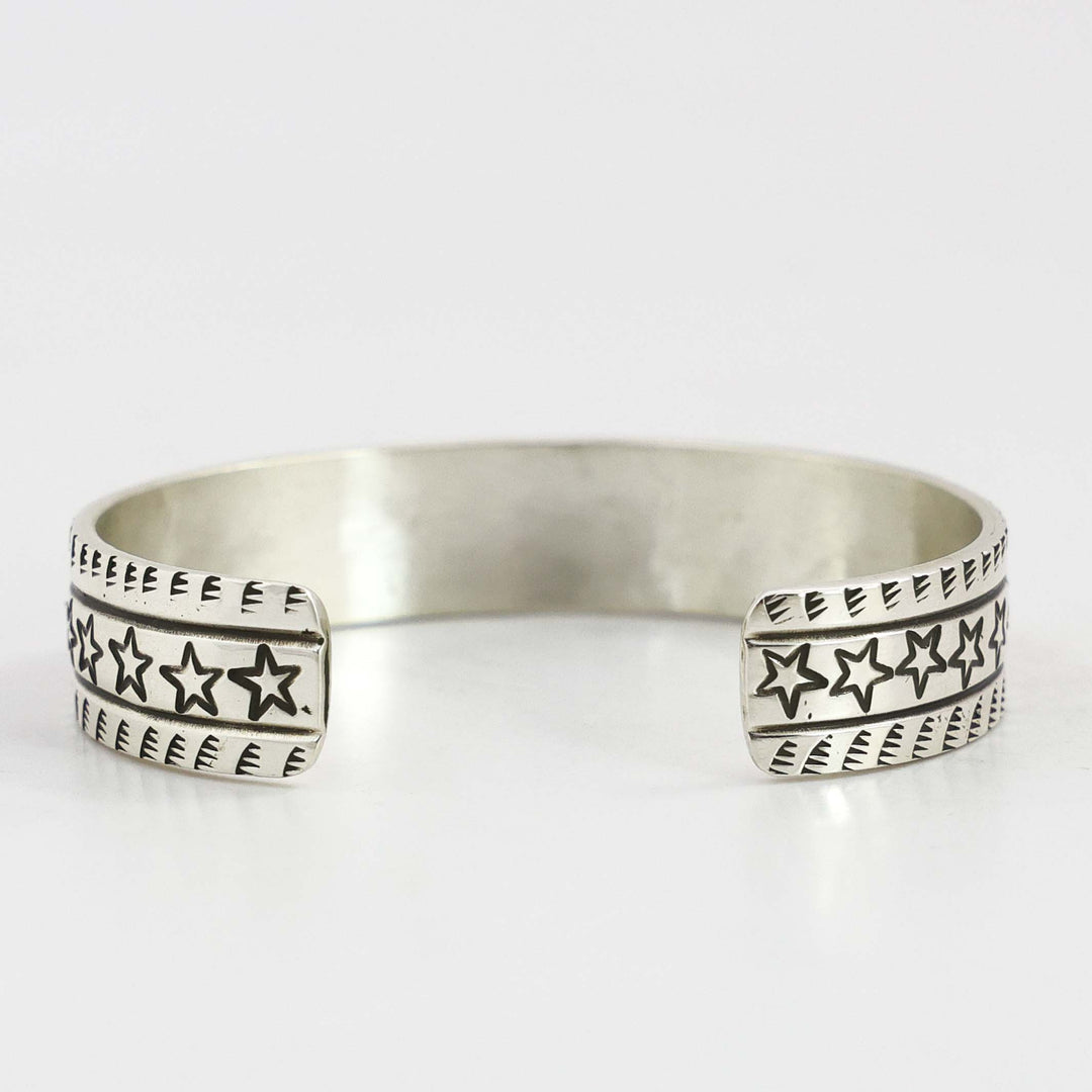 Silver Overlay Cuff