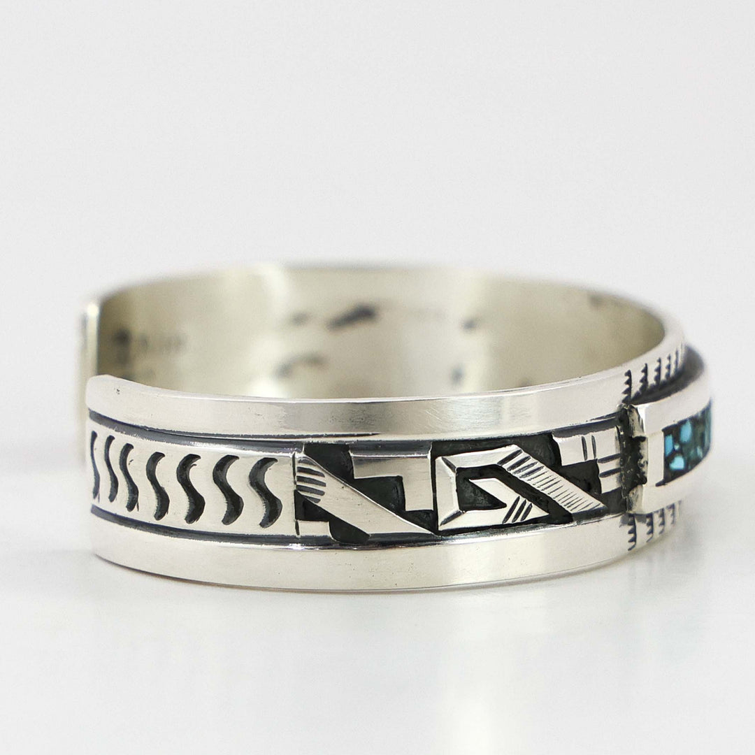 Turquoise Inlay Cuff