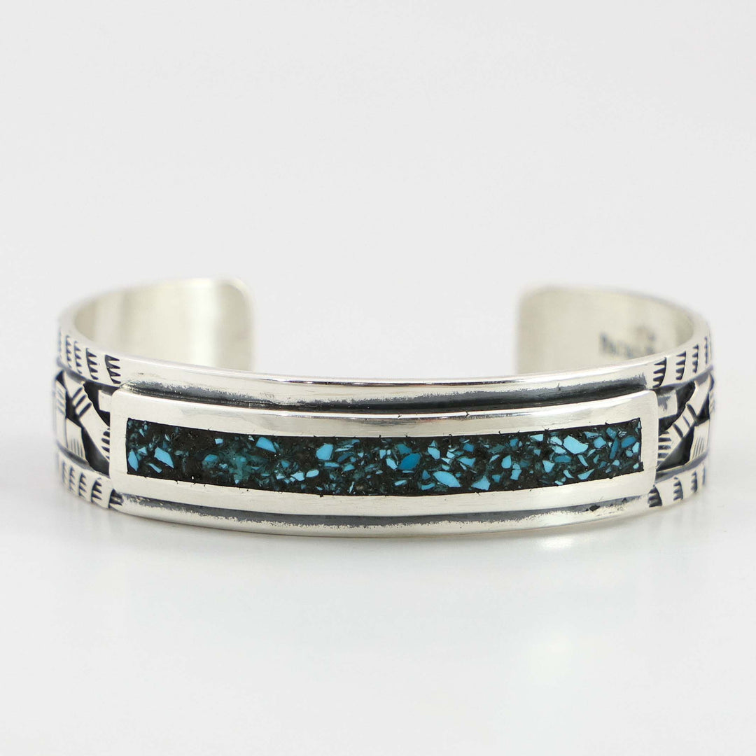 Turquoise Inlay Cuff