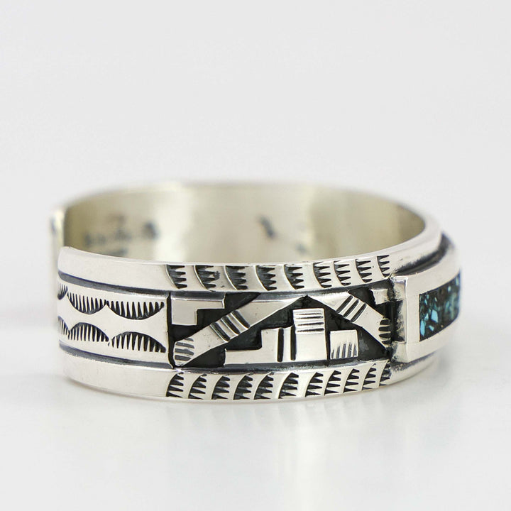 Turquoise Inlay Cuff