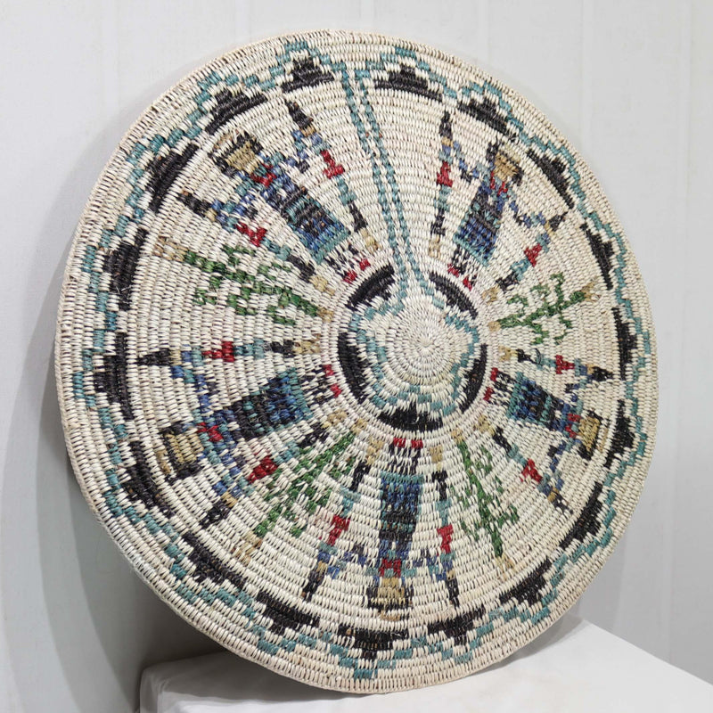 Navajo Sandpainting Basket