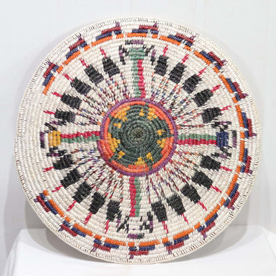 Navajo Sandpainting Basket