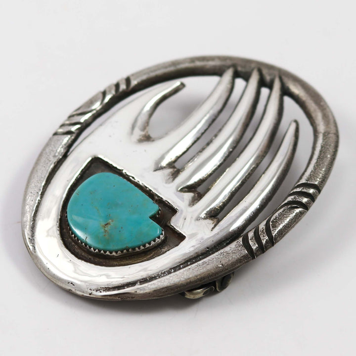 Turquoise Badger Paw Buckle