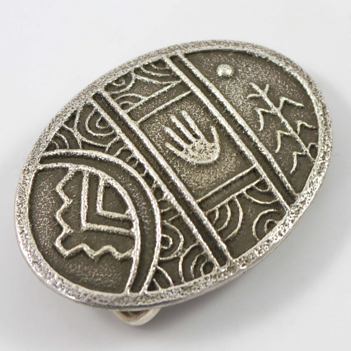 Cast Silver Buckle