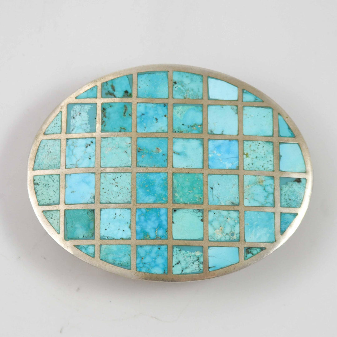 Turquoise Inlay Buckle