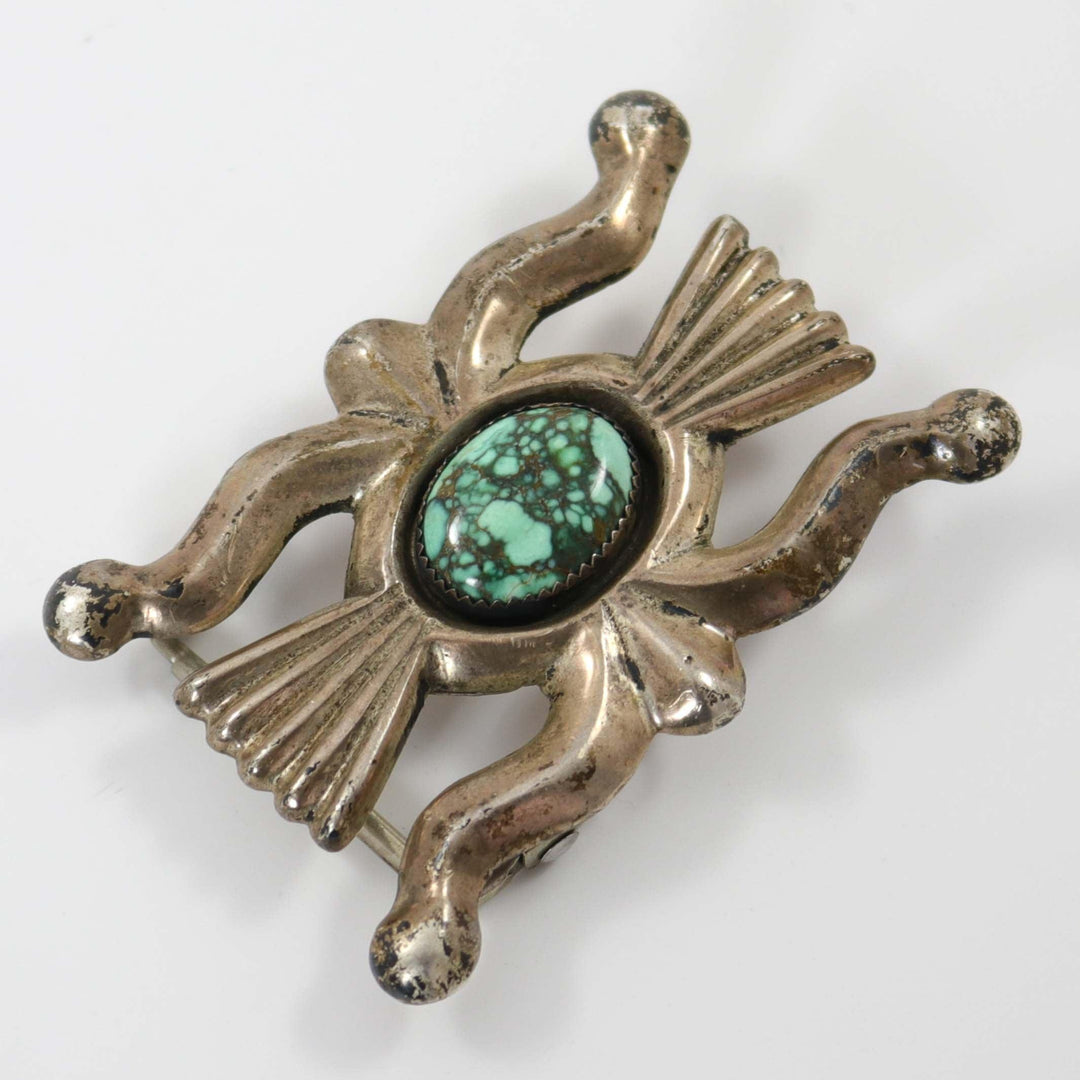 1970s New Lander Turquoise Buckle
