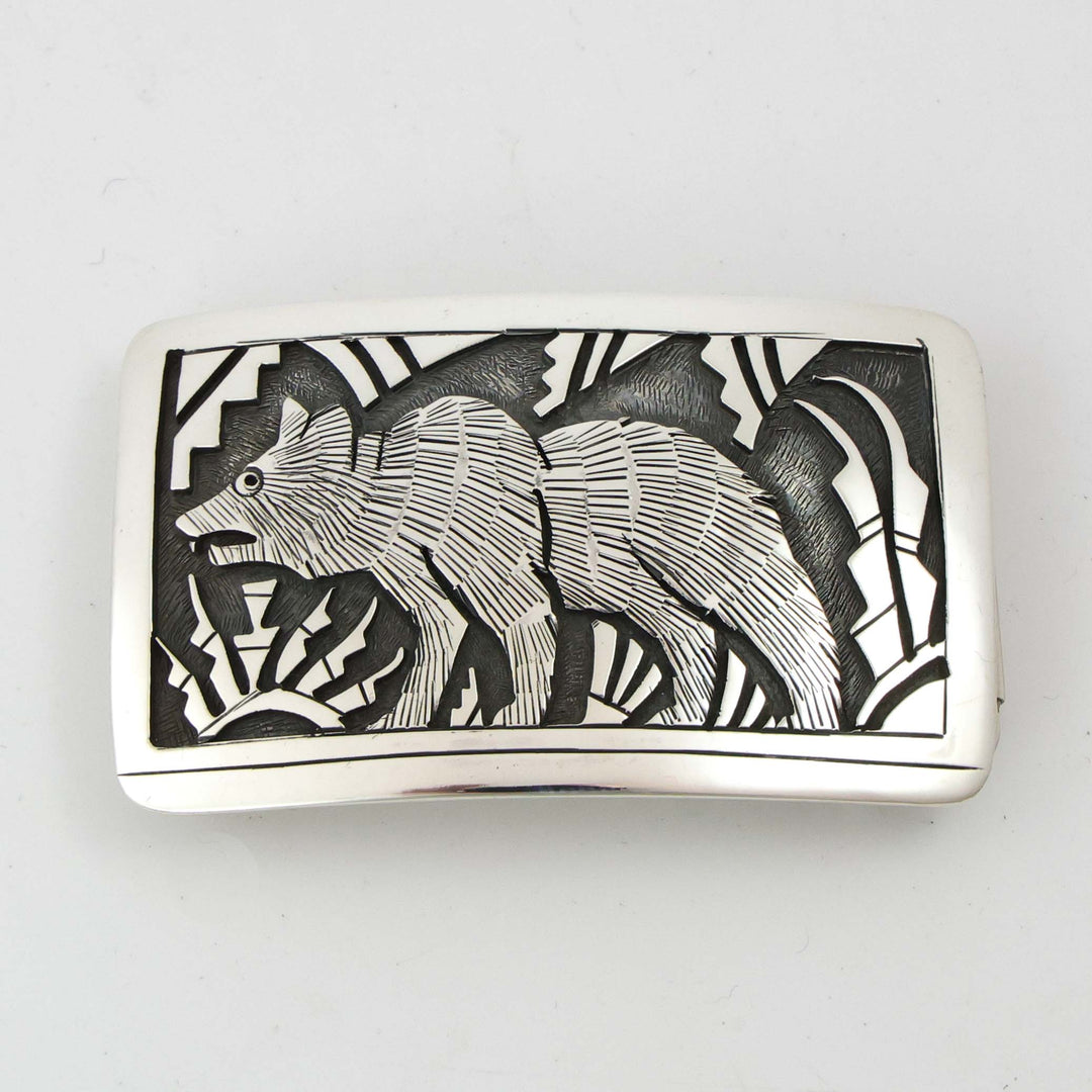 1990s Hopi Bear Buckle