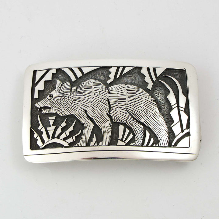 1990s Hopi Bear Buckle