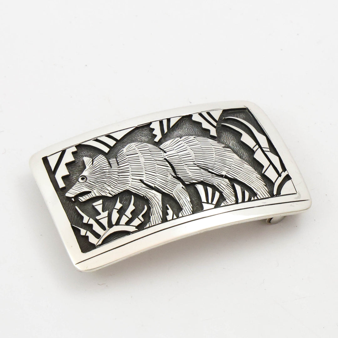 1990s Hopi Bear Buckle