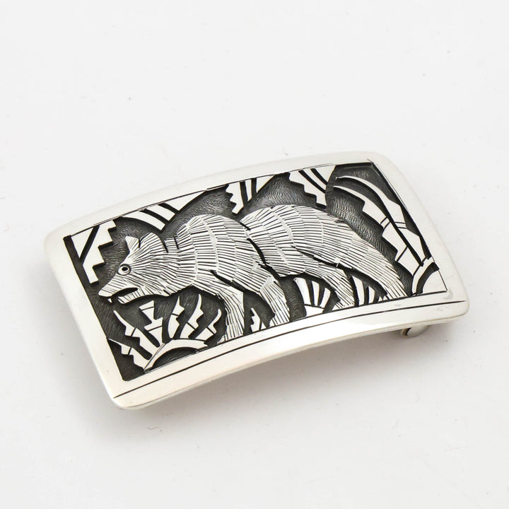 1990s Hopi Bear Buckle