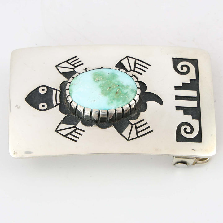 Turquoise Mountain Turtle Buckle