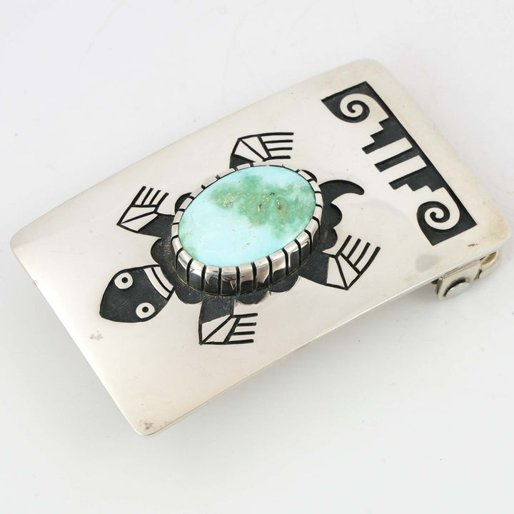 Turquoise Mountain Turtle Buckle