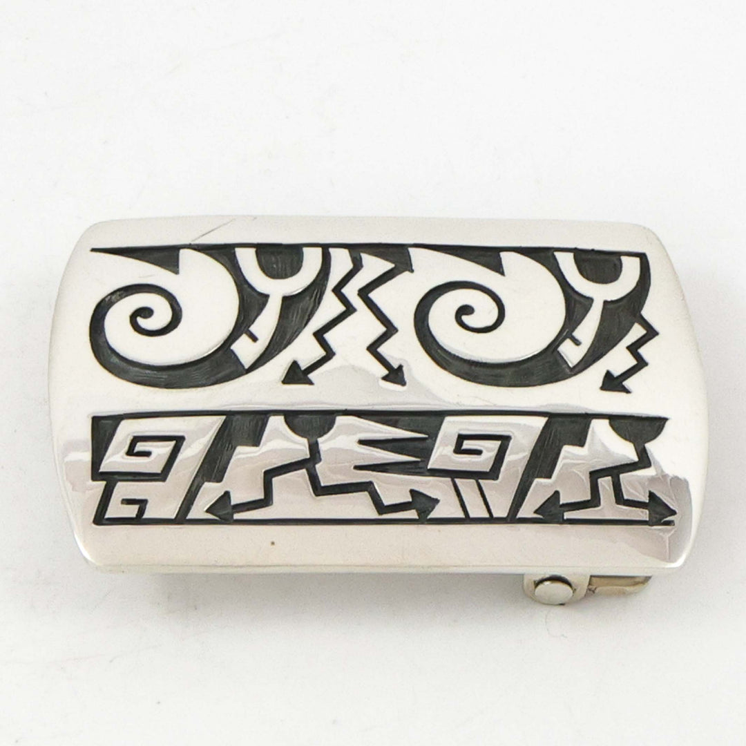 Hopi Rain Storm Buckle