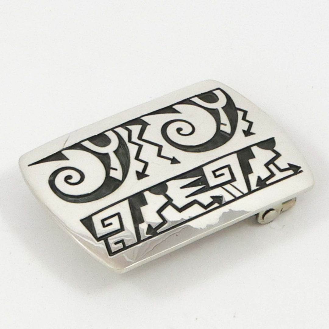Hopi Rain Storm Buckle