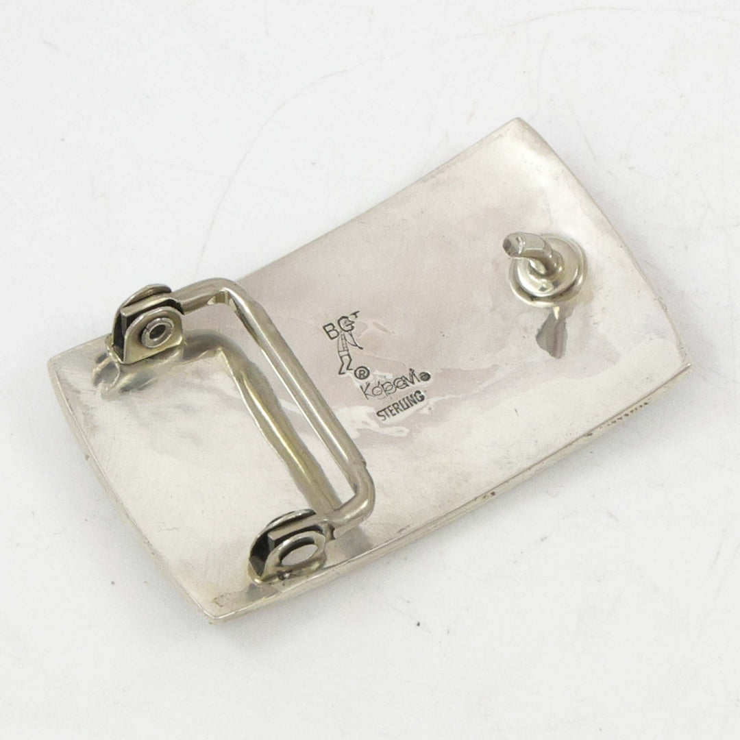 Hopi Flute Player Buckle