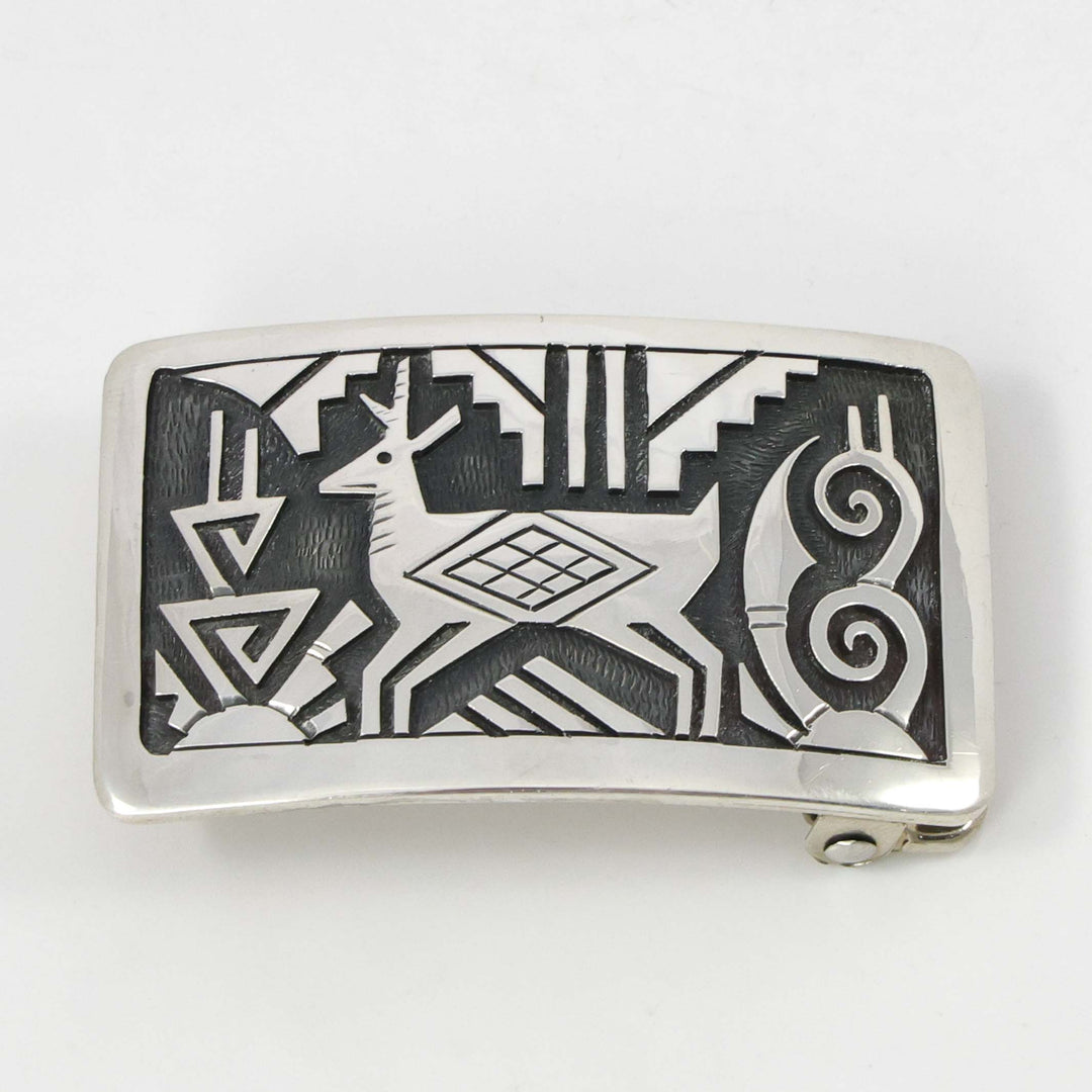 Deer and Rain Buckle