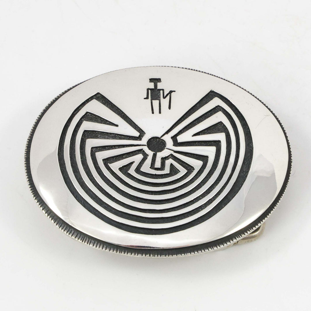 Man in the Maze Buckle