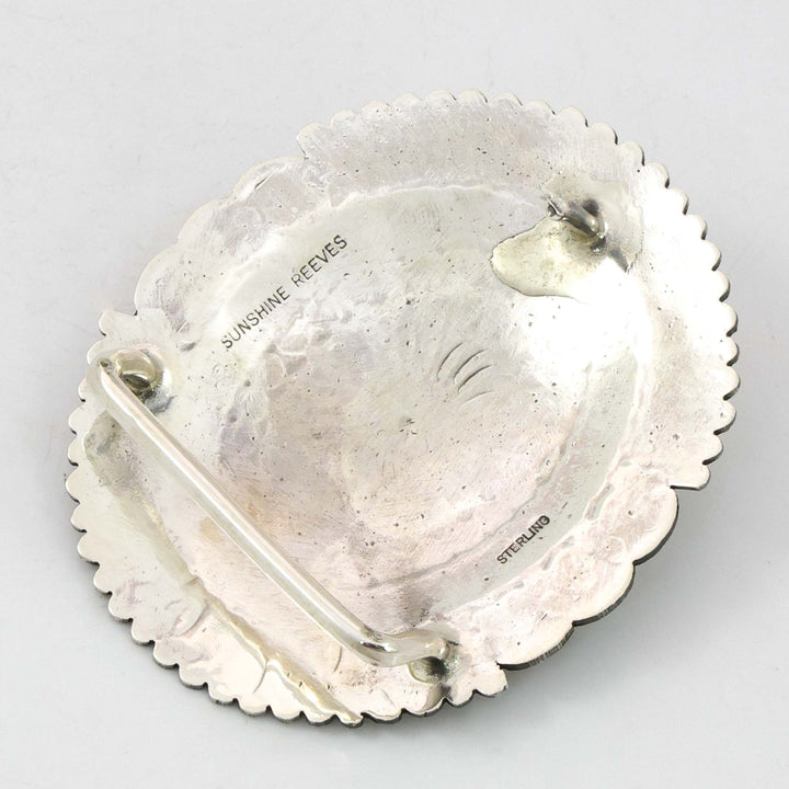 Stamped Silver Buckle