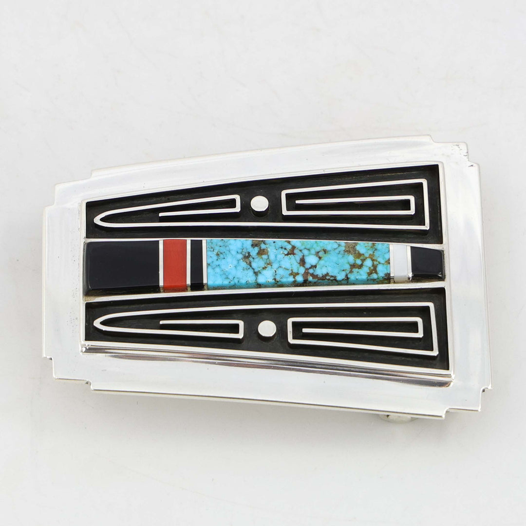 Multi-Stone Inlay Buckle