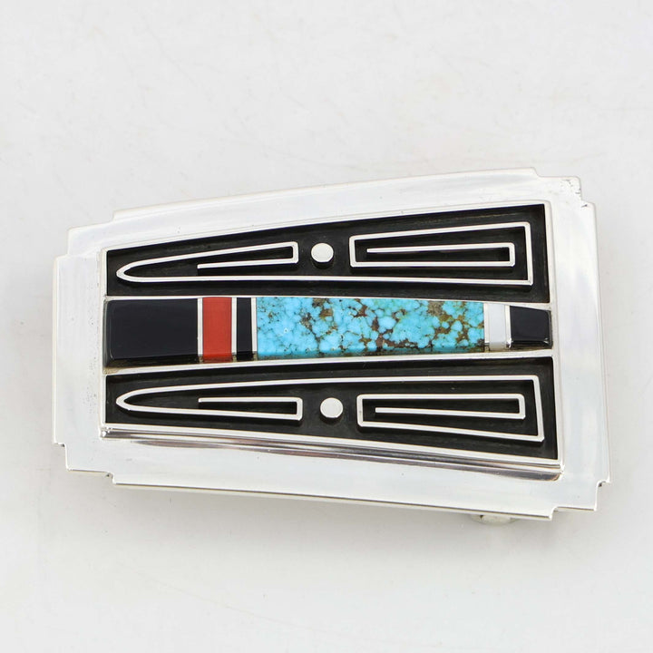 Multi-Stone Inlay Buckle