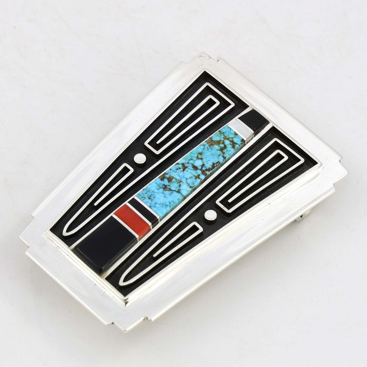Multi-Stone Inlay Buckle