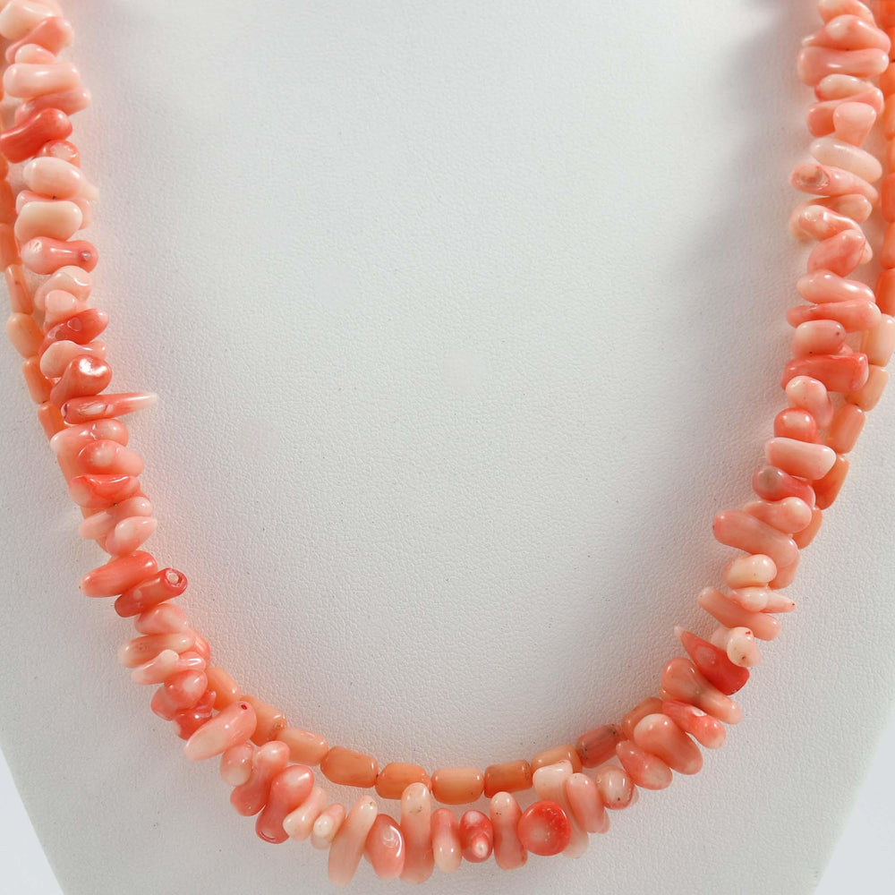 Pink Coral Necklace by Vintage Collection - Garland's