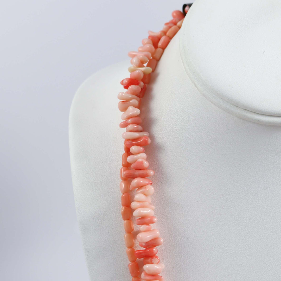 Pink Coral Necklace by Vintage Collection - Garland's