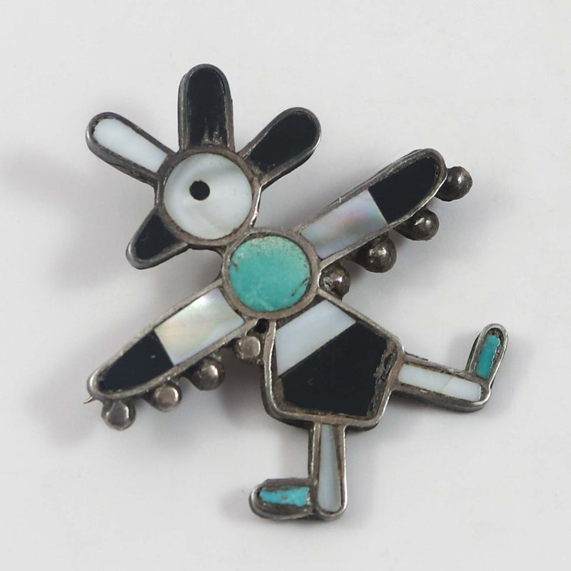 1960s Peyote Bird Pin