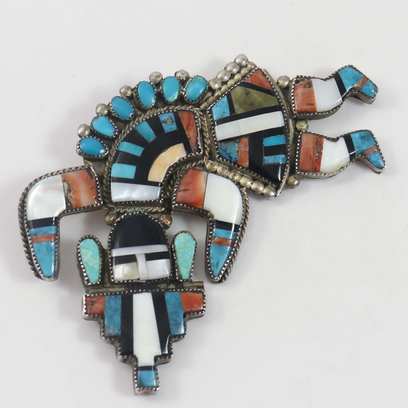 1970s Rainbow Man Pin