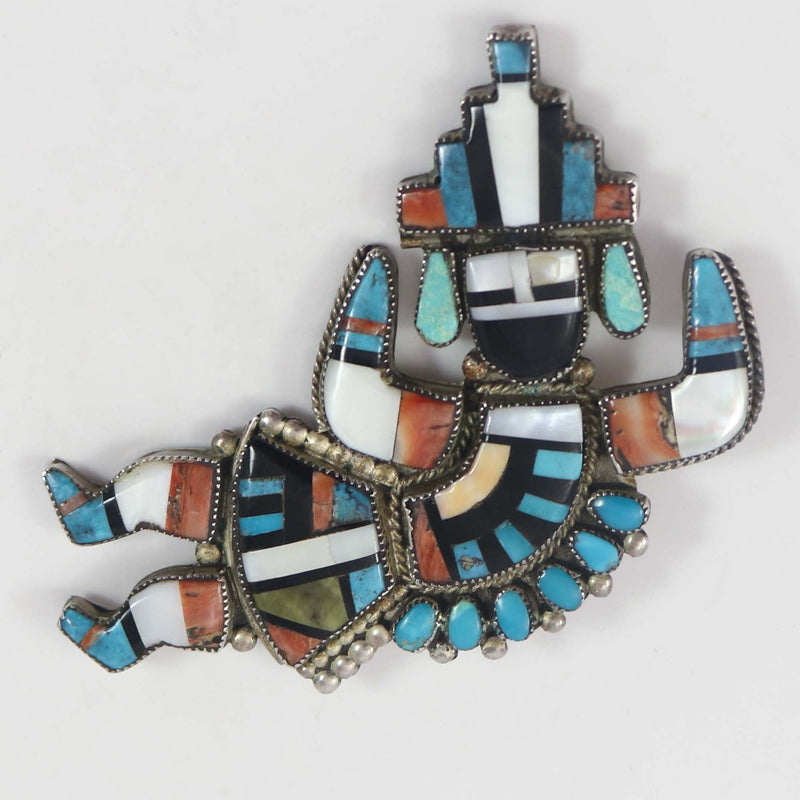1970s Rainbow Man Pin