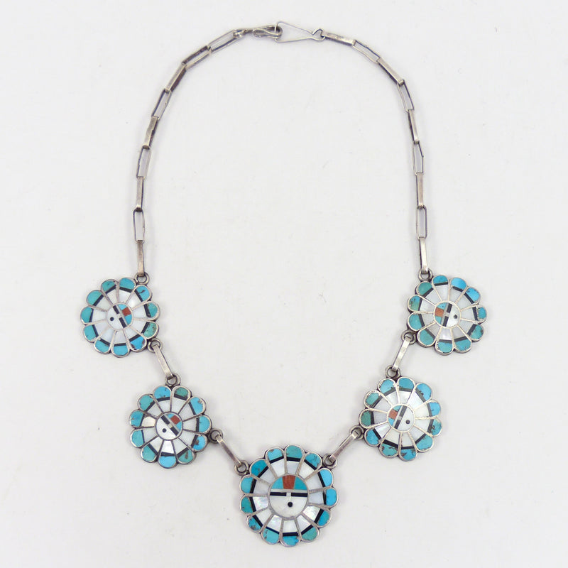 1960s Sunface Necklace