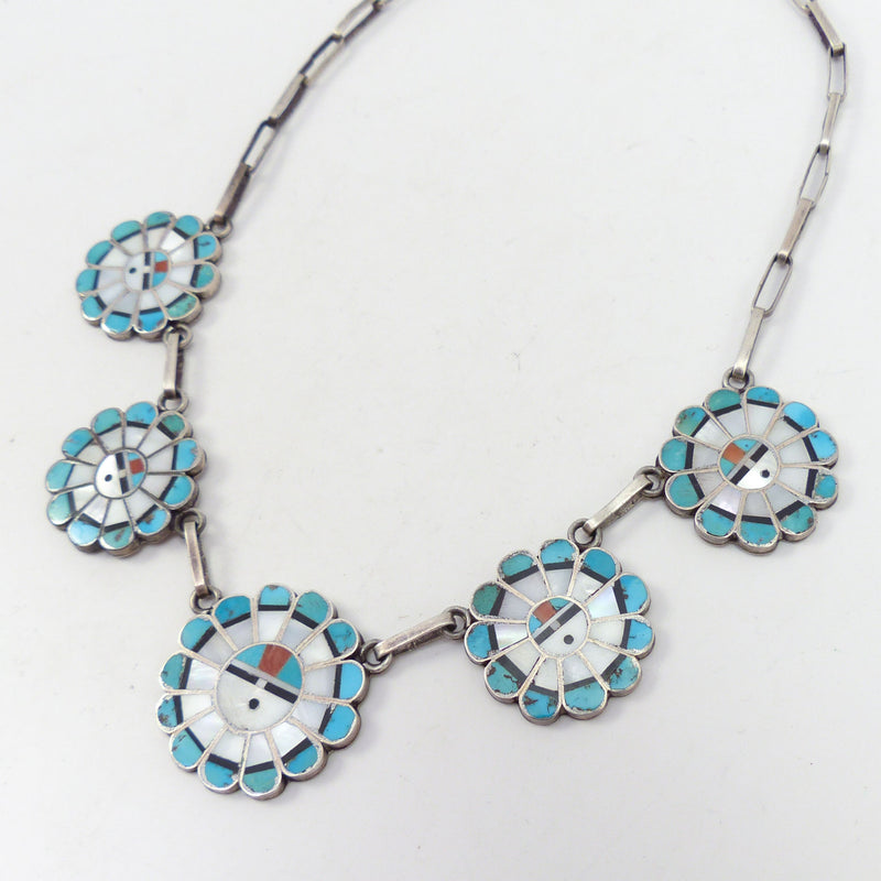 1960s Sunface Necklace