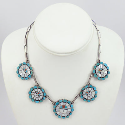 1960s Sunface Necklace