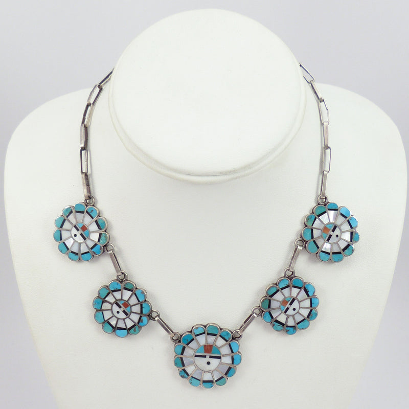 1960s Sunface Necklace