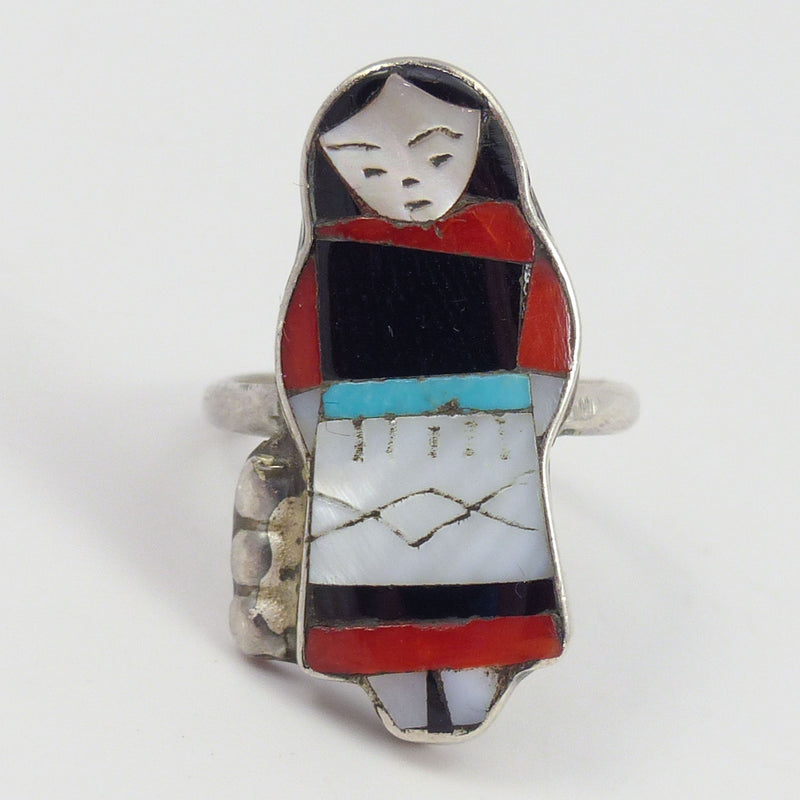 1960s Zuni Woman Ring