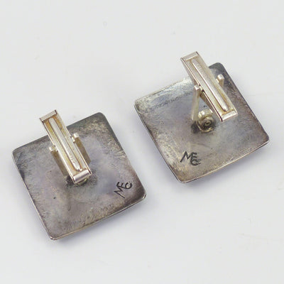 1970s Turquoise Cufflinks