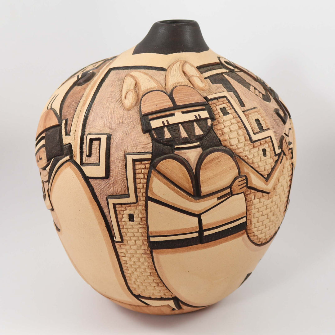 1990年代のホピ族の花瓶