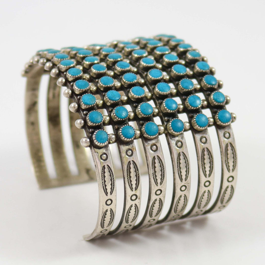 1950s Turquoise Row Cuff