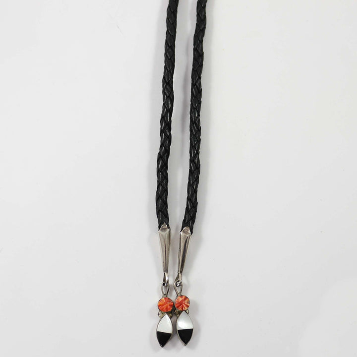 1970s Drummer Bola Tie by Jonathan Beyuka - Garland's