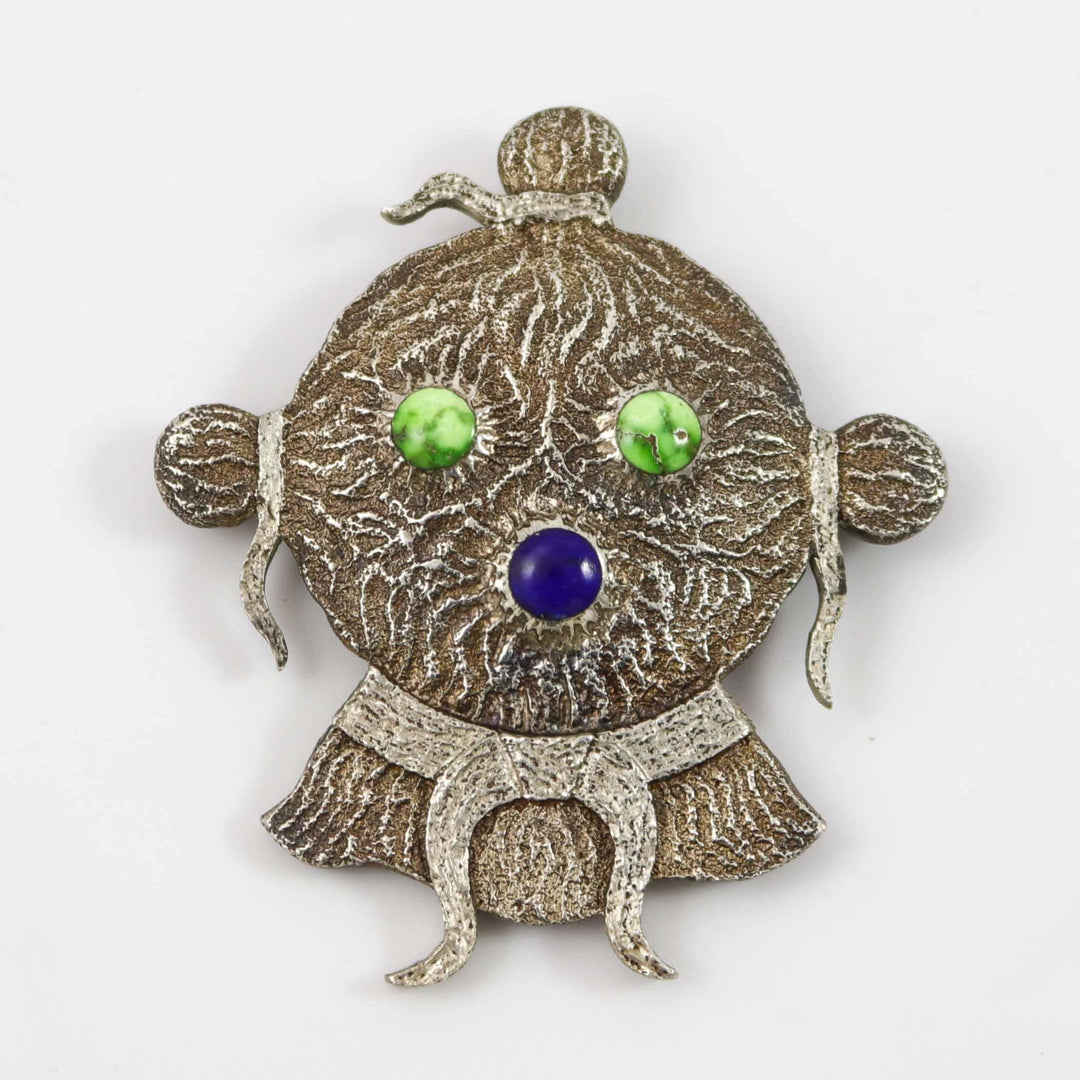 Cast Mudhead Pin by Ric Charlie - Garland's