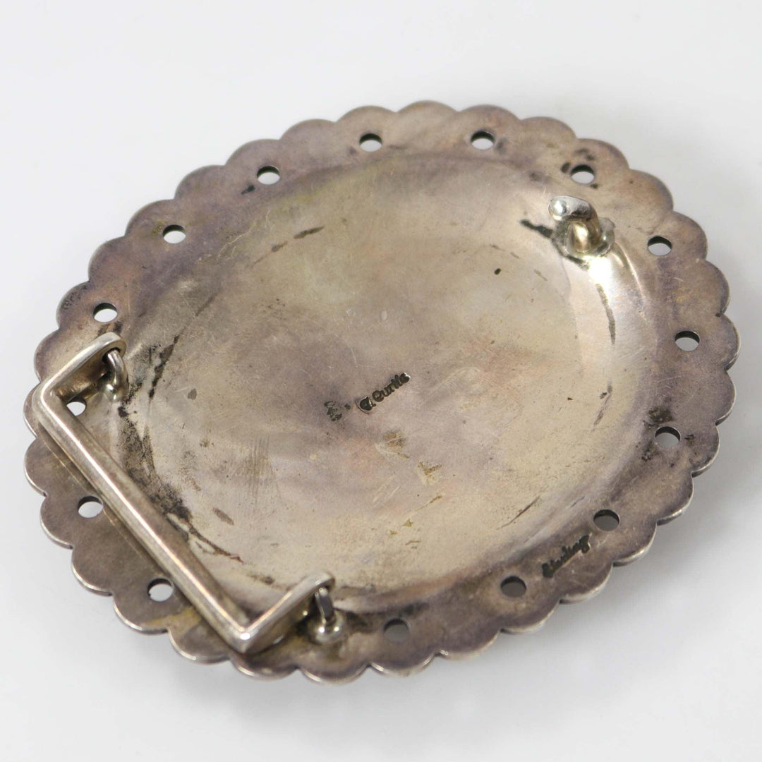Stamped Concho Buckle